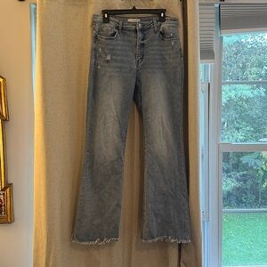 Lovervet Stylish Distressed Flare Jeans